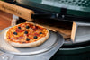 Delicious freshly baked pizza on the Big Green Egg using Pizza Oven Wedges, ideal for authentic cooking in Northern and Southern Ireland.