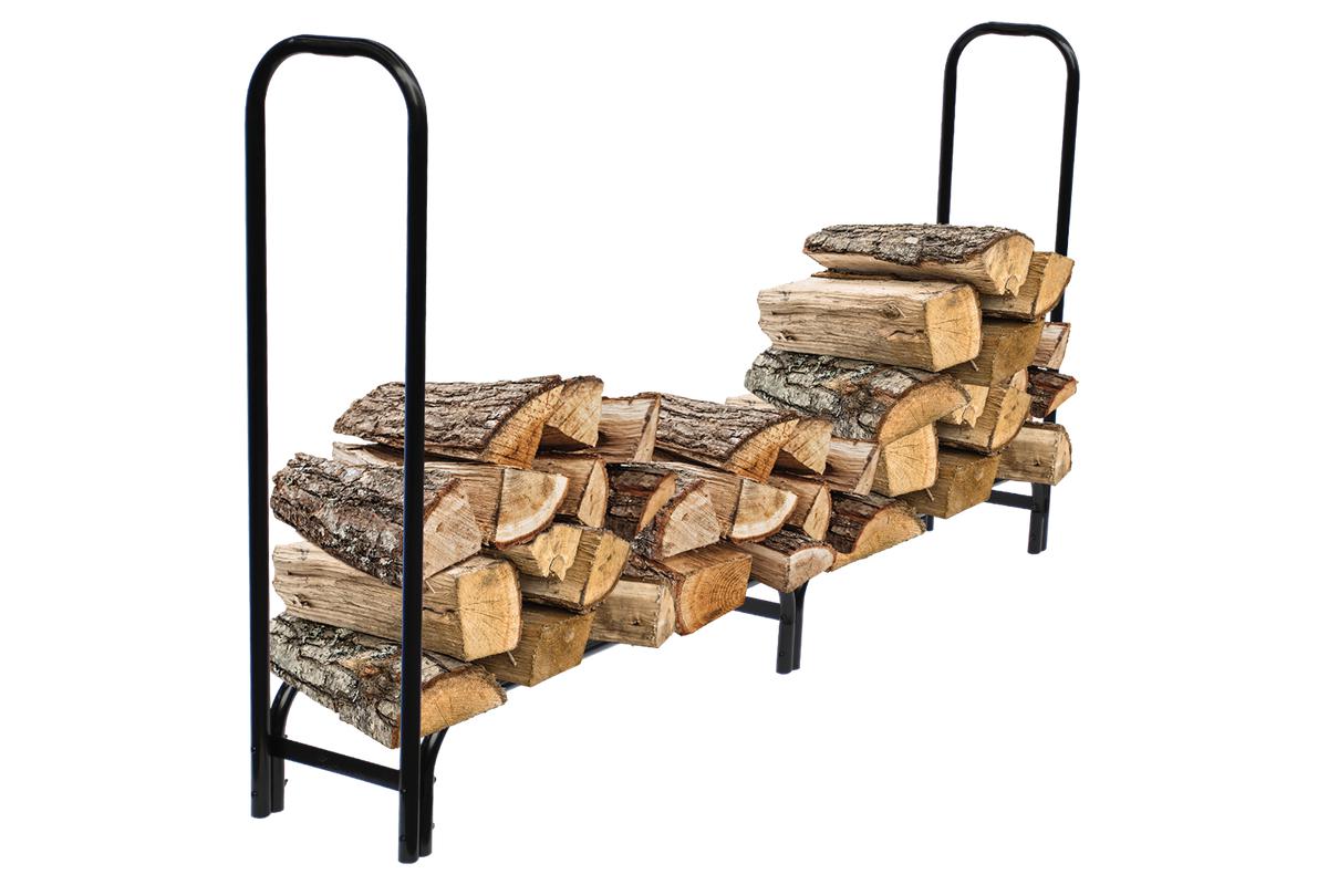 Steel Outdoor Firewood Log Storage Rack — Rickle.